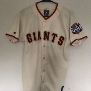 MLB Giants World Series Jersey Buster Posey